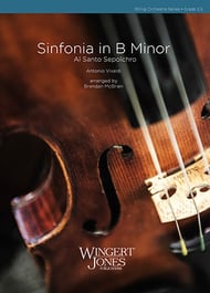 Sinfonia in B Minor Orchestra sheet music cover Thumbnail